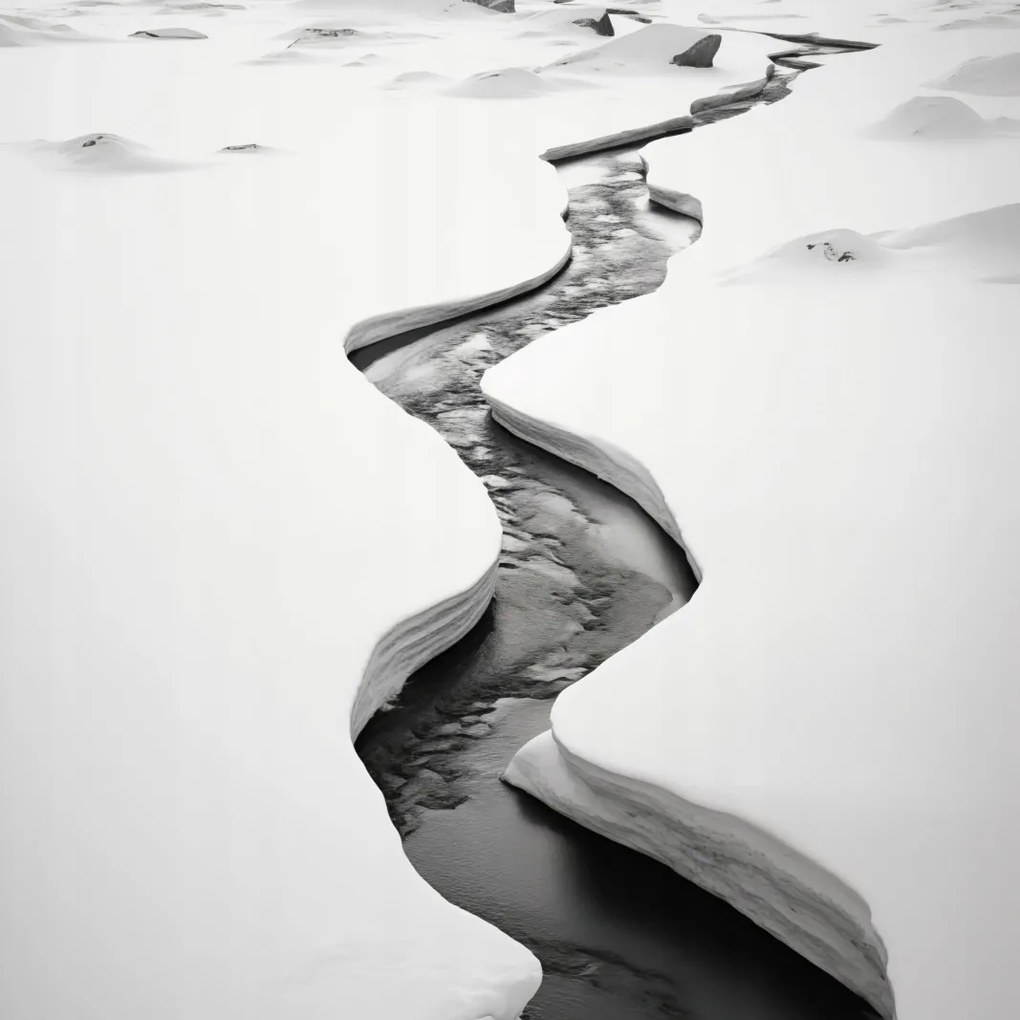 Poszter 90x90cm Fagy rések