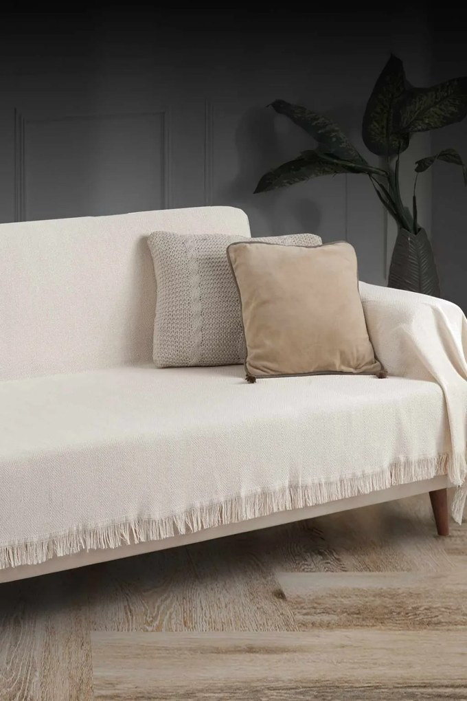 Lepedő, ekrü, 180×300 cm – TR602LDN1150