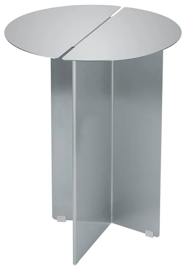 Rozsdamentes acél kerek tárolóasztal ø 35 cm Oru – Blomus
