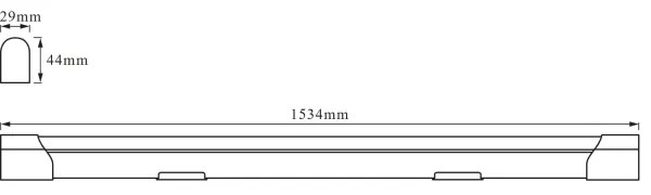 Osram - LED pult alatti lámpatest BATTEN LED/24W/230V 153,4 cm