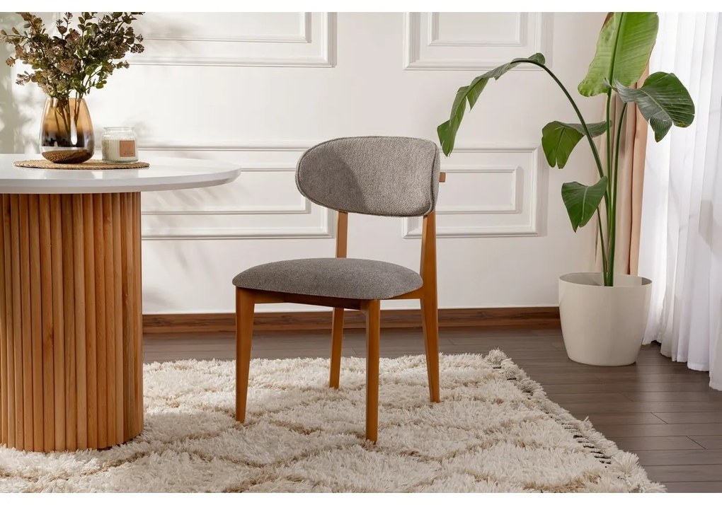 Lionte Grey és Dark Oak étkezőszék szett, 2 db