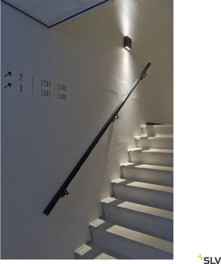 SLV 1005126 SITRA Modern Kültéri Fali Lámpa Antracit LED IP54