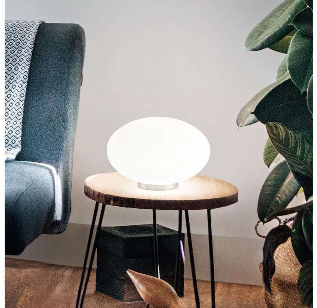 Ideal Lux - LED Asztali lámpa CANDY 1xG9/3W/230V átm. 25 cm fehér