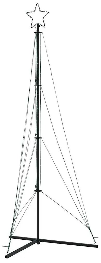 meleg fehér LED karácsonyfa 483 LED 240 cm