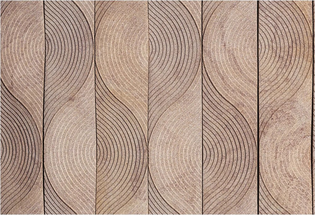 Dekoratív Fotótapéta Hálószobába Fa hullámok 152x104 Ragasztó