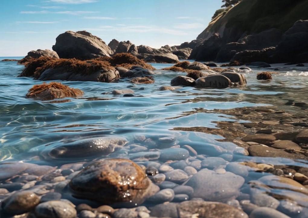 Poszter 84x59,5cm Tengerparti harmónia