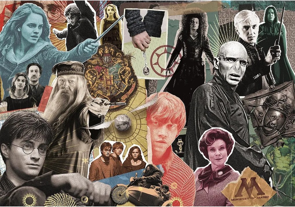 Harry Potter Collage 300 db-os puzzle Clementoni