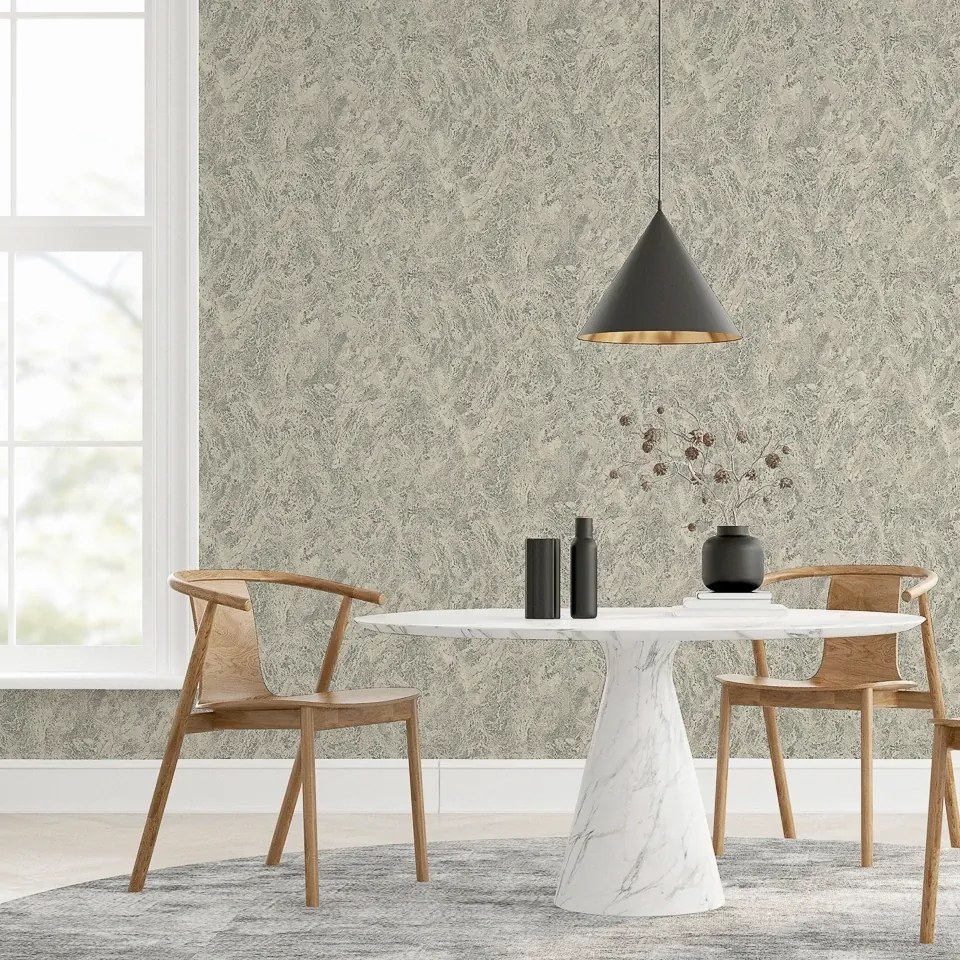 Arthouse Signature 2 Marble Patina arany-fehér márvány mintás fémhatású vinyl tapéta – 296706