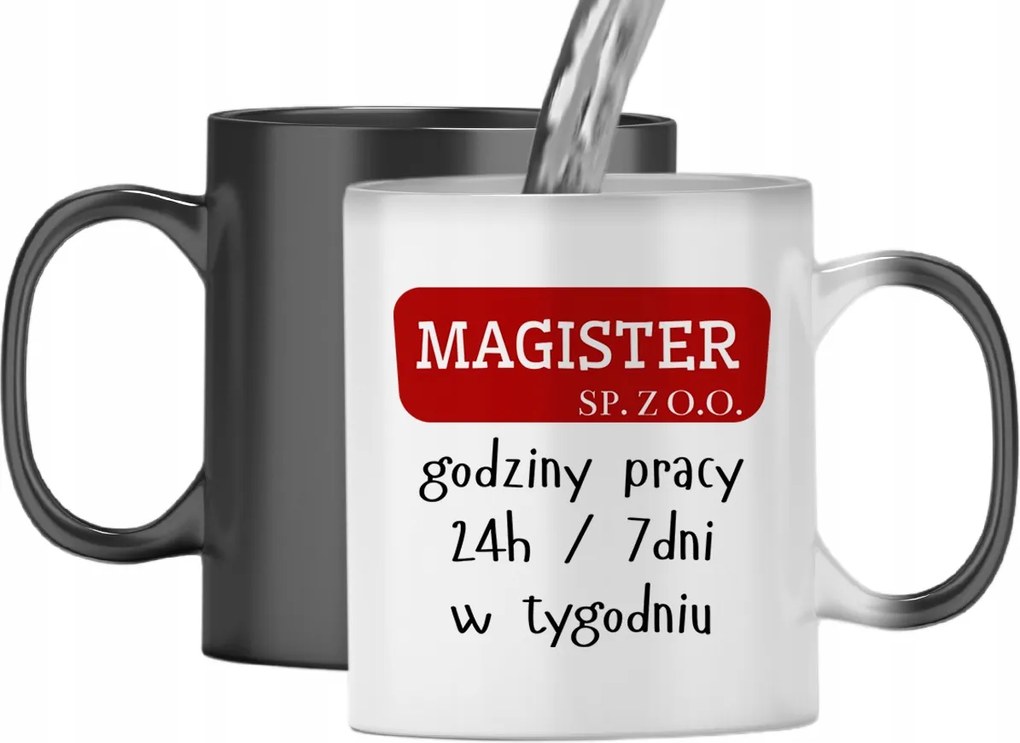 Mágikus Bögre Mesterképzéshez Színváltós, fényképes nyomattal