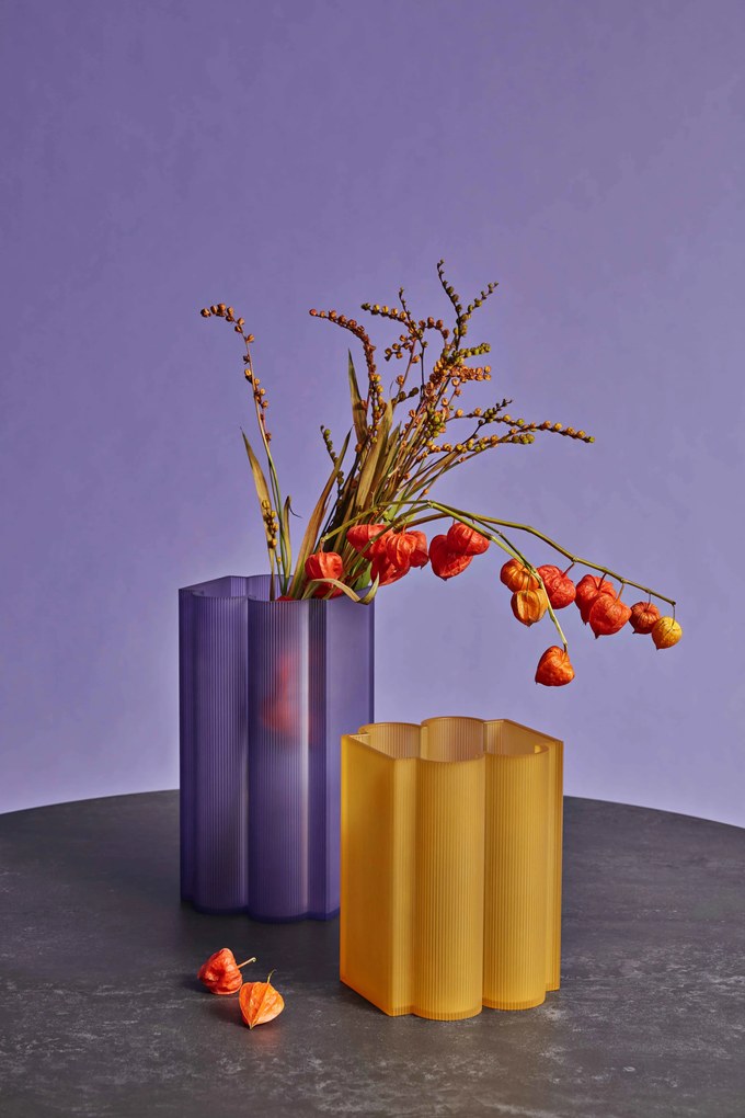 OKRA váza 34 cm, többféle változatban - Kartell szín: Világoskék