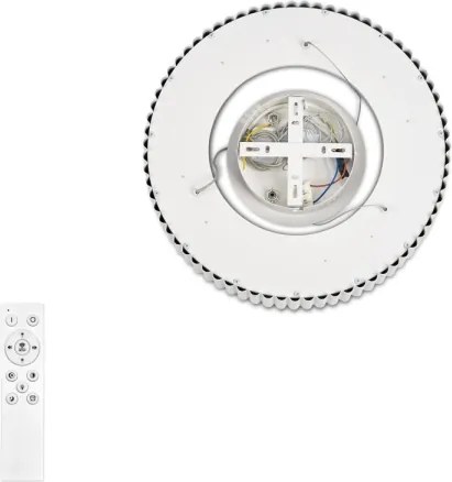 Brilagi - Dimmelhető LED csillár FALCON MODERN LED/30W/230V átm. 40 cm fehér + távirányító