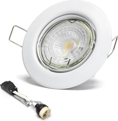 Aigostar - SZETT 3x beépíthető LED lámpatest 1xGU10/4,5W/230V 4000K fehér