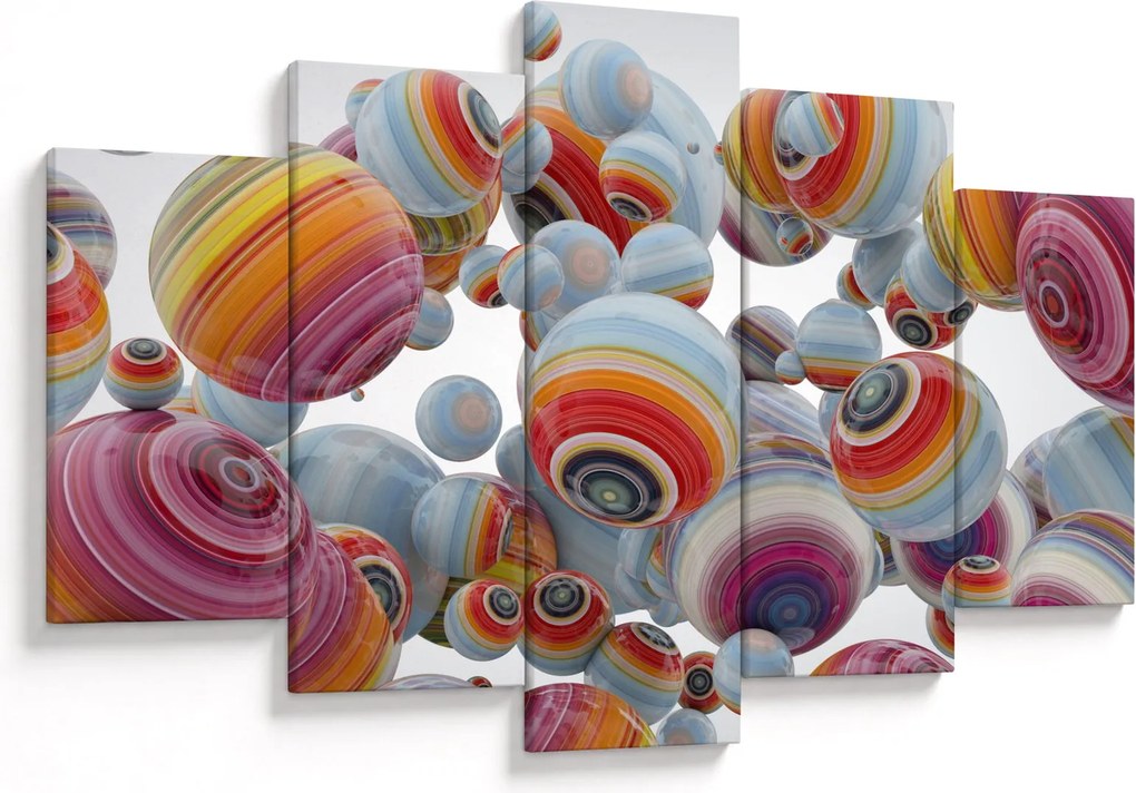 Festett gömbök képe (150x105 cm)