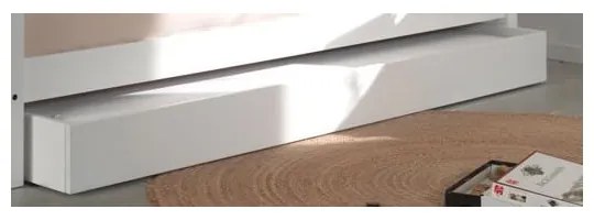 Fehér gyerekágy alatti fiók 90x200 cm Forrest – Vipack