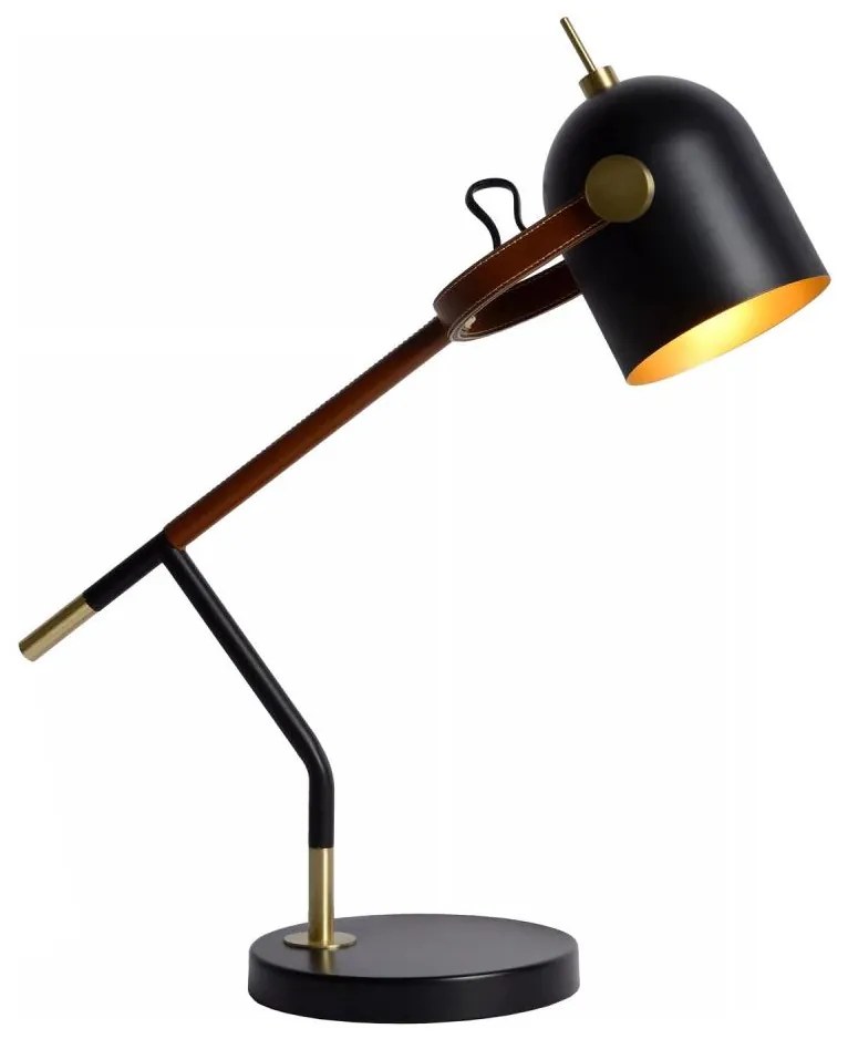 Lucide 05627/01/30 - Asztali lámpa WAYLON 1xE27/25W/230V fekete