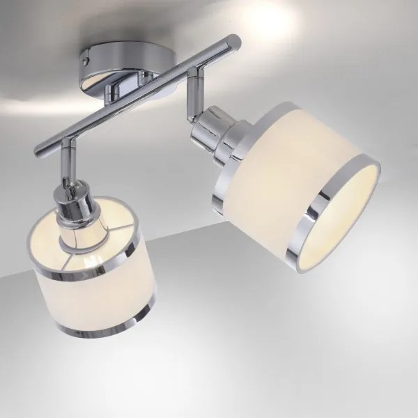 Leuchten Direkt 15372-17 - Spotlámpa ACCOR 2xE14/25W/230V