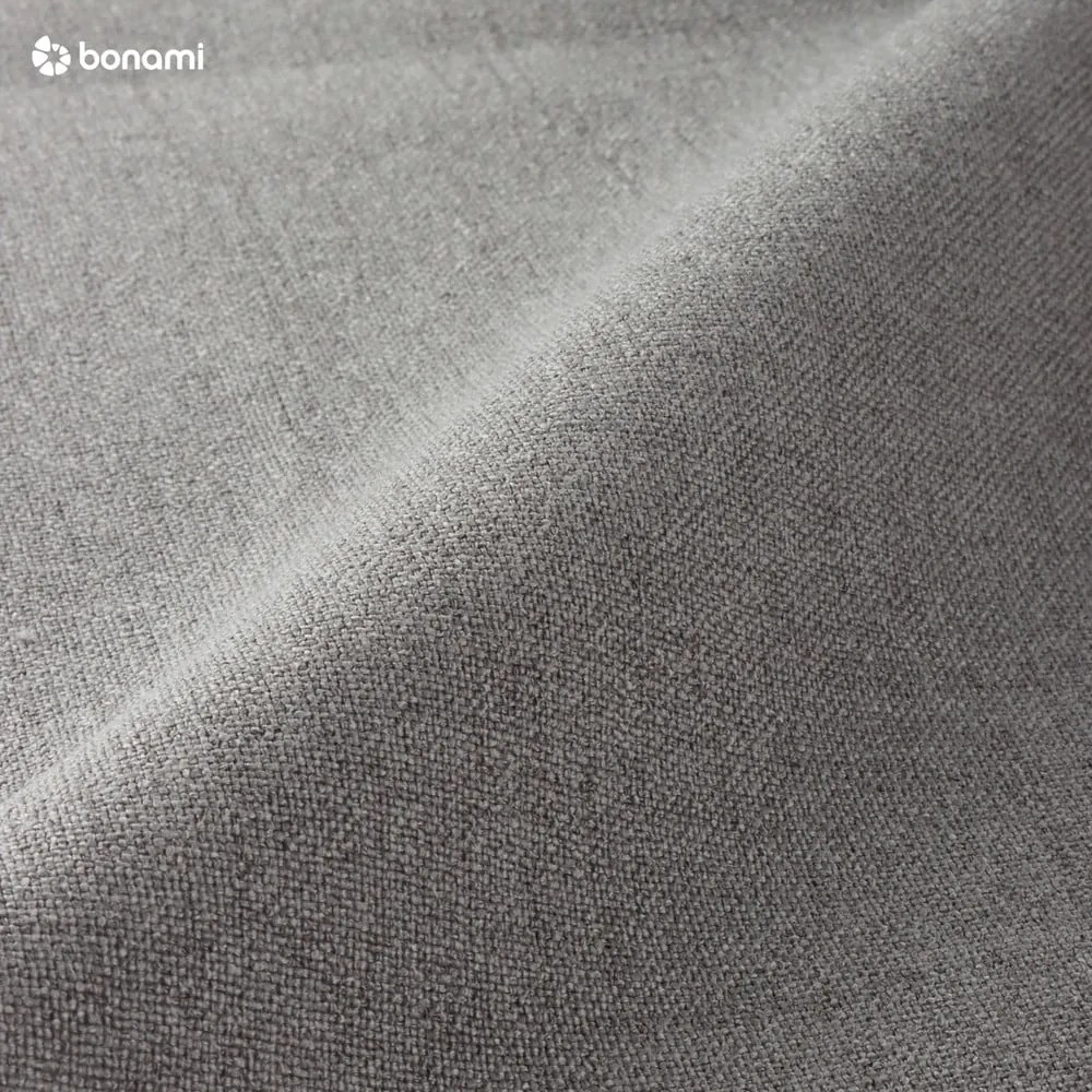 Szürke kárpitozott franciaágy ágyrács nélkül 180x200 cm Mattis – Meise Möbel