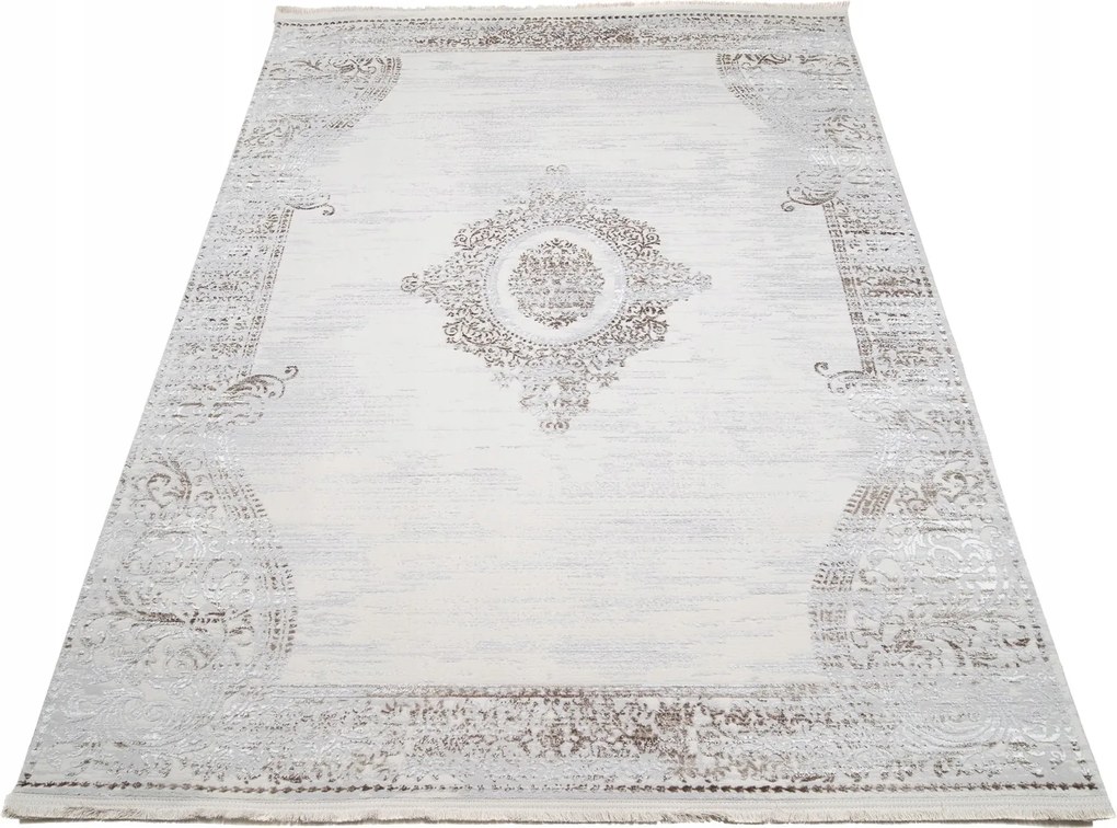 Sara Szőnyeg 250x300 Stílusos Modern Rojtok w01