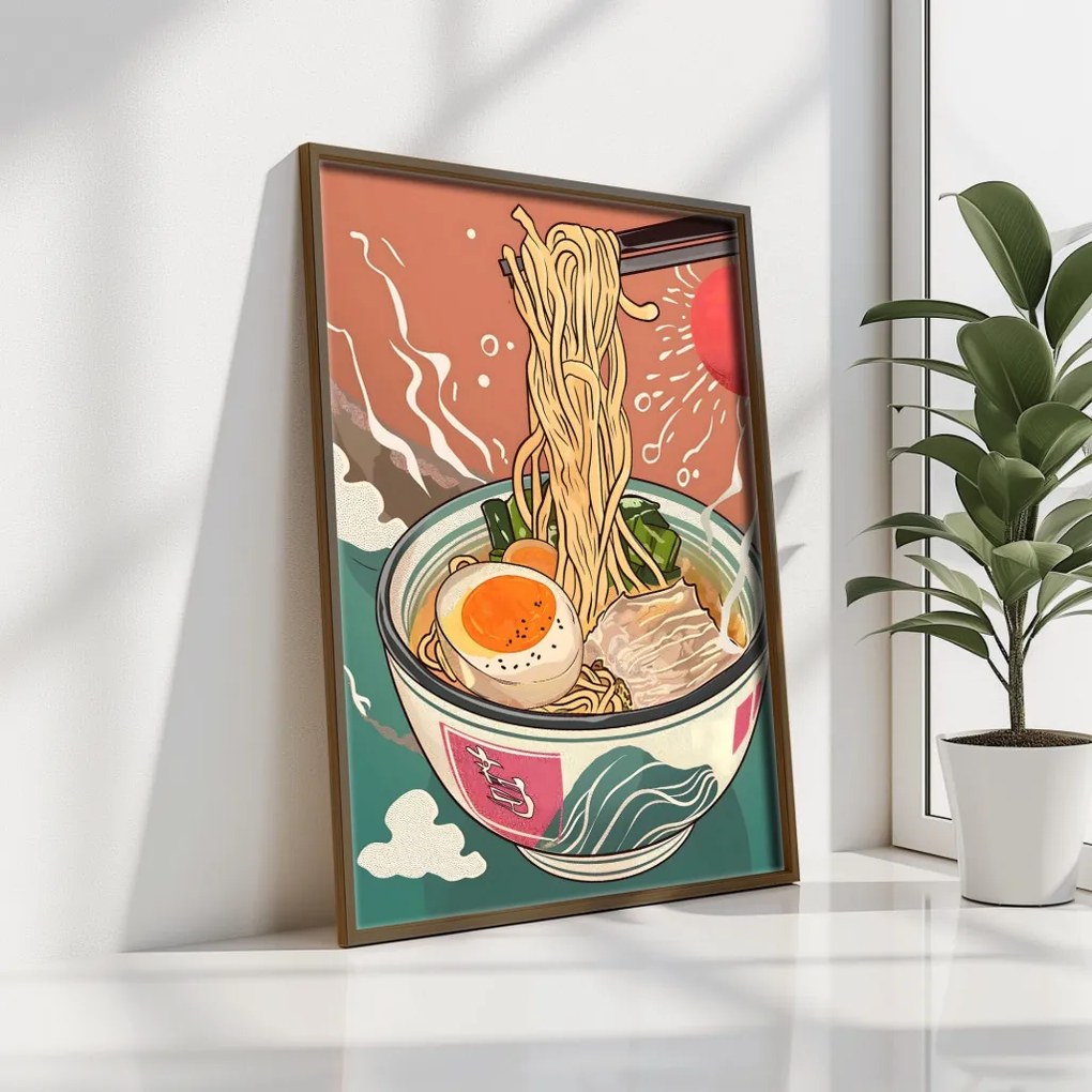 GE207-L keretezett MDF falikép, 35 x 47 cm