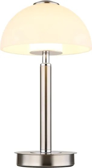 Globo 21953N - ULDIN érintésvezérelt, dimmelhető LED asztali lámpa LED/7W/230V 3000K matt króm
