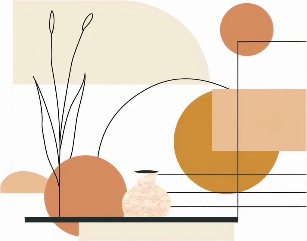 Poszter 60x50cm Terrakotta Sikoly