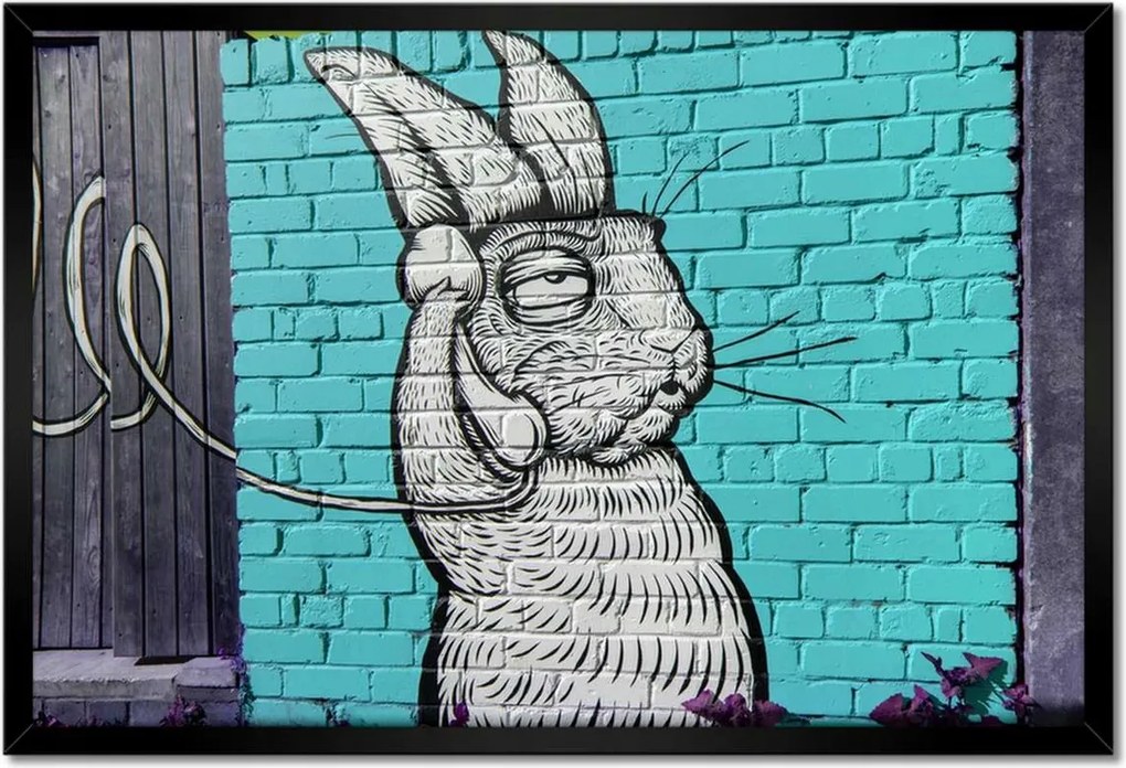 Poszterek keretben 60x40 Graffiti Utcaművészet