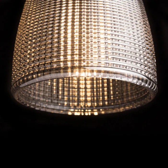 RENDL AZRIA függőlámpa füstös üveg 230V LED G9 5W