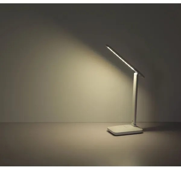 Globo 58481W - LORNA LED asztali lámpa, érintős, 3W, 5V, 1800 mAh, fehér