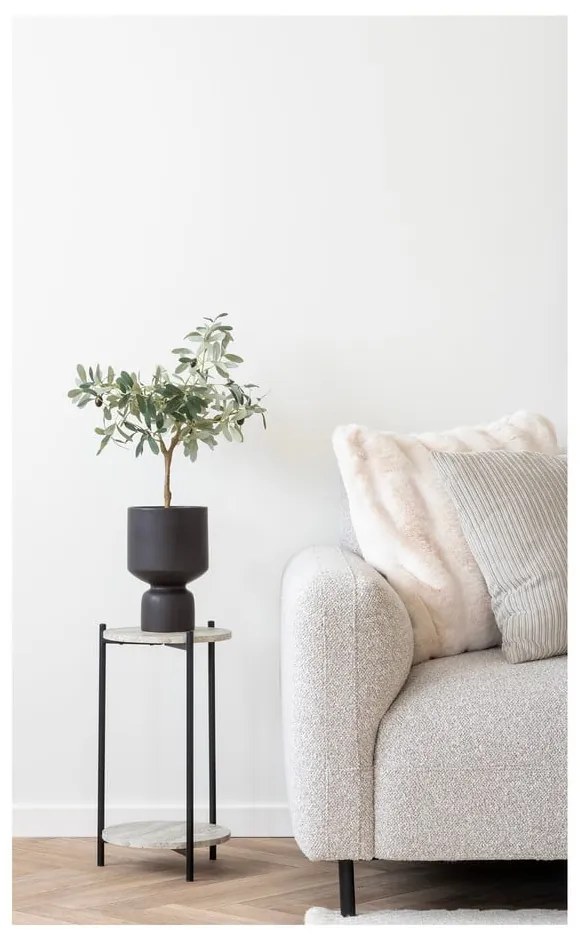 Műszőrme díszpárna 45x45 cm Galena – House Nordic