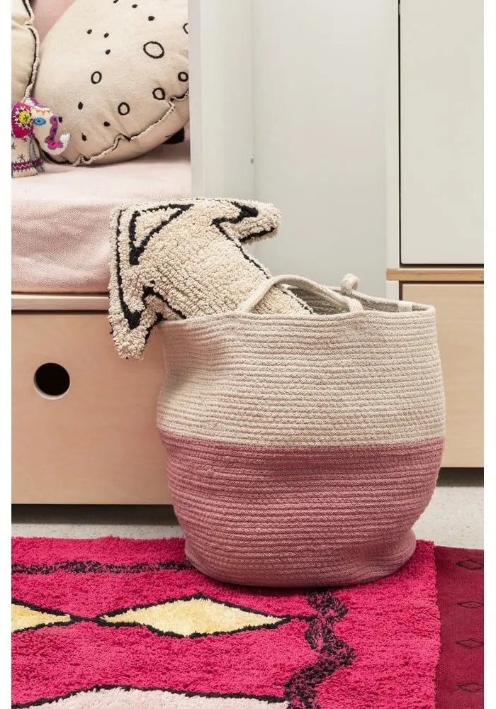 Textil tárolókosár ø 30x35 cm Zoco – Lorena Canals