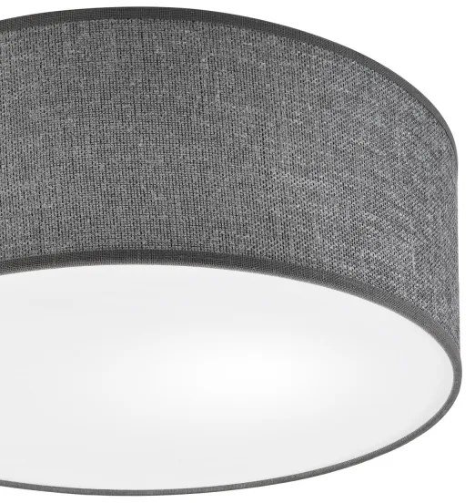 Mennyezeti lámpatest SIRJA 1xE27/15W/230V átm. 35 cm szürke