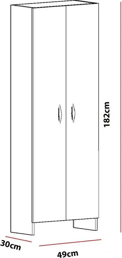 Atlantis White szekrény