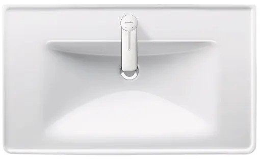 Duravit 2367800000 - Falra szerelhető D-NEO mosdó 80x48 cm, kerámia, fényes fehér