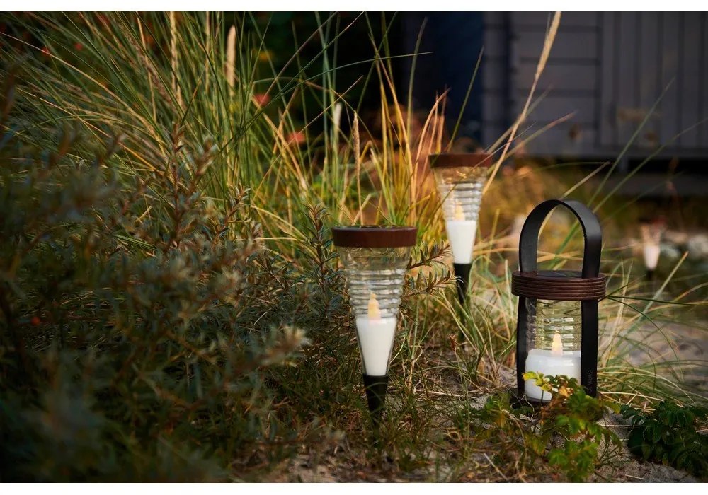 Napelemes kültéri lámpa Aston – Sirius