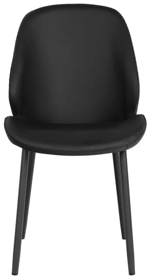 Fekete étkezőszék szett 2 db-os Monte Carlo – House Nordic