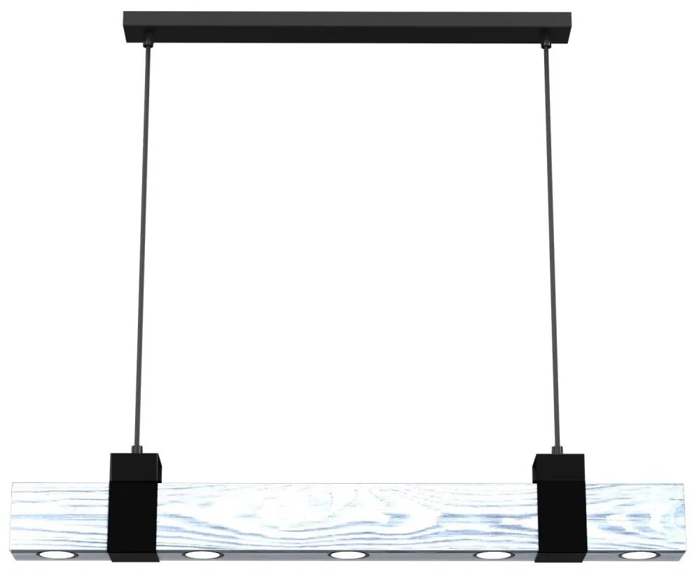 Csillár zsinóron BELEN 5xGU10/8W/230V