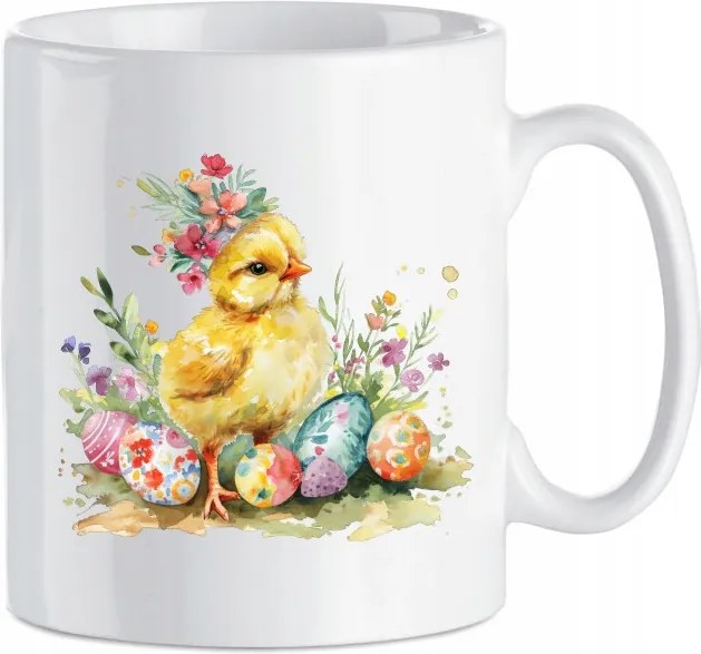 Kerámia bögre Húsvéti csibe Divatos nyomtatás Húsvéti ünnepek