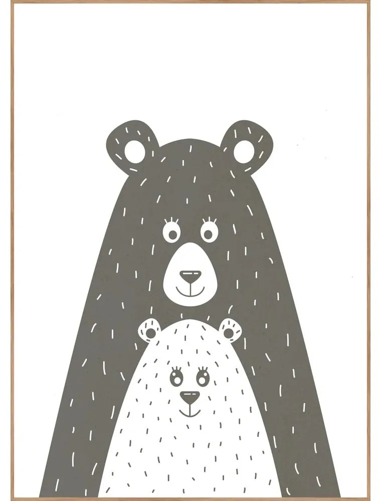 Gyerek kép 30x40 cm Safest Place – Malerifabrikken