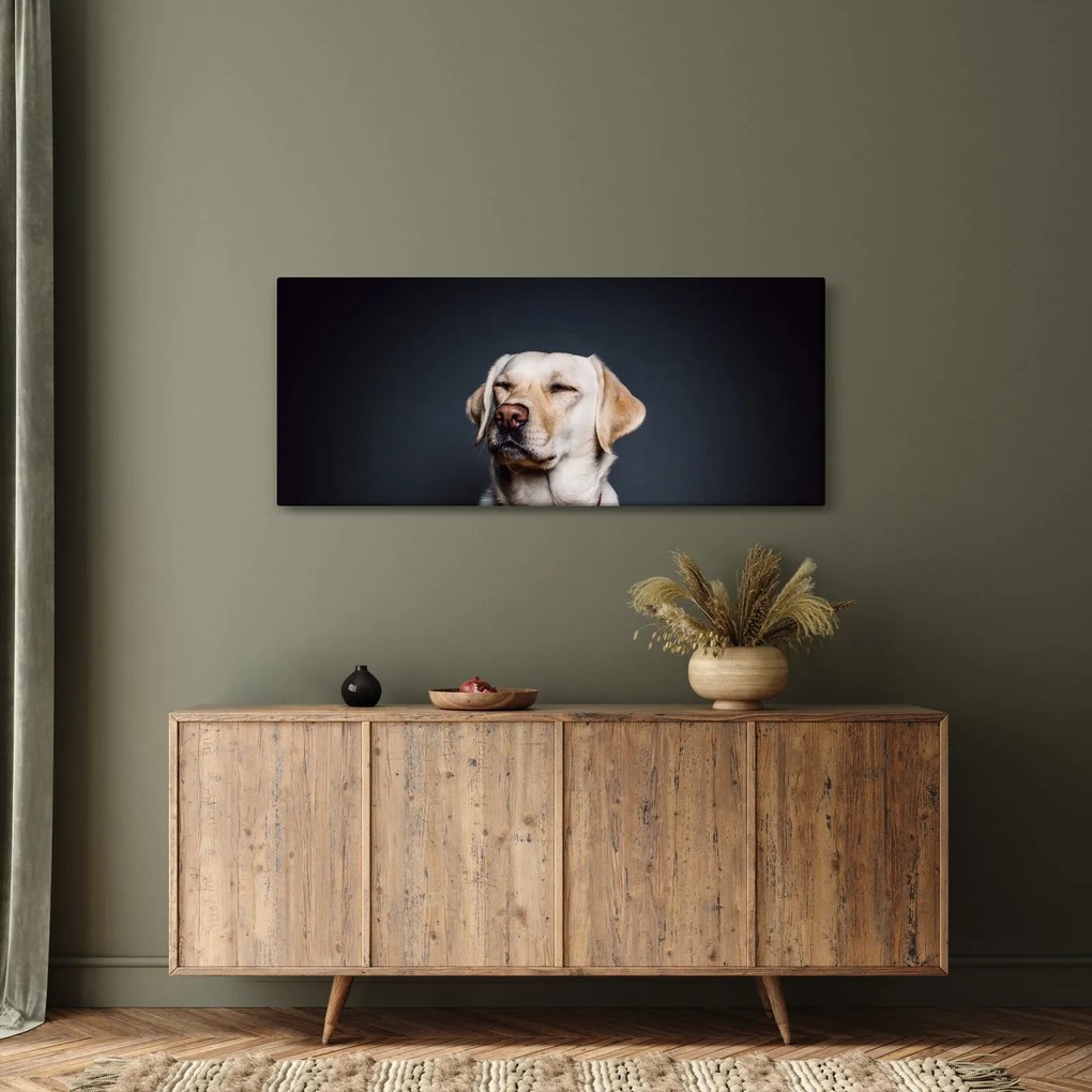 Labrador képe (120x50 cm)