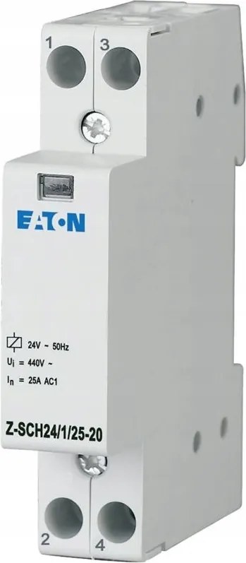 Szerelő mágneskapcsoló Z-sch 1MU 24VAC 2Z Z-SCH24/1/25-20