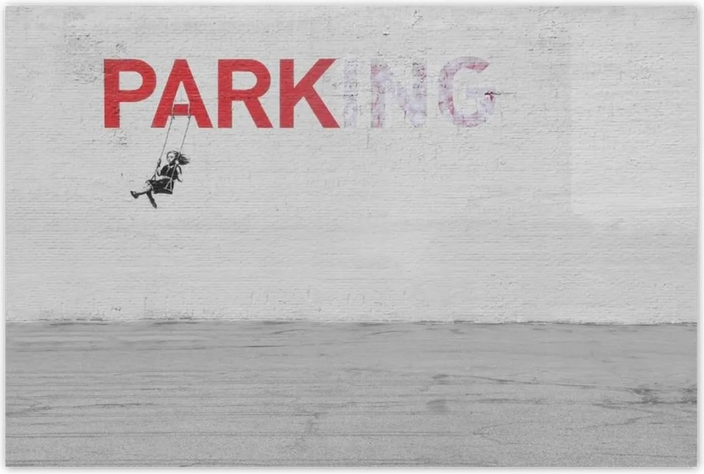 Poszterek 120x80 Banksy Parkoló