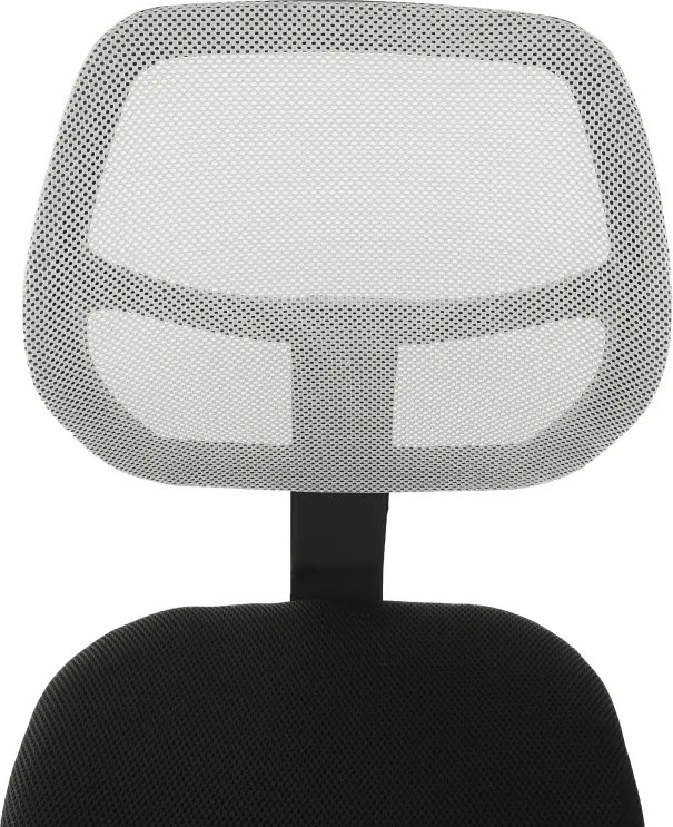 Forgószék, szürke/fekete, MESH