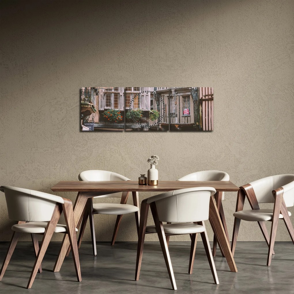 Kép - Creperia (órával) (90x30 cm)