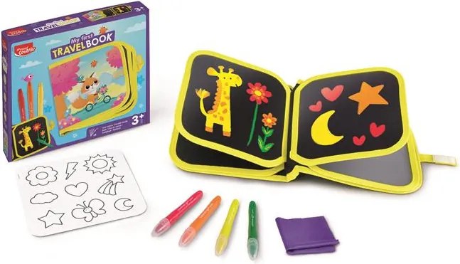 Utazós rajzkönyv, MAPED CREATIV Early Age My First Travel Book (IMAC906905)