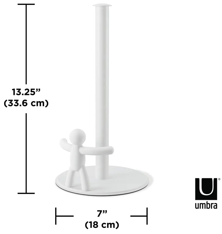 Acél papírtörlő tartó ø 19 cm Buddy – Umbra