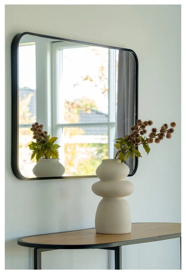 Krémszínű agyagkerámia váza (magasság 26,5 cm) – House Nordic