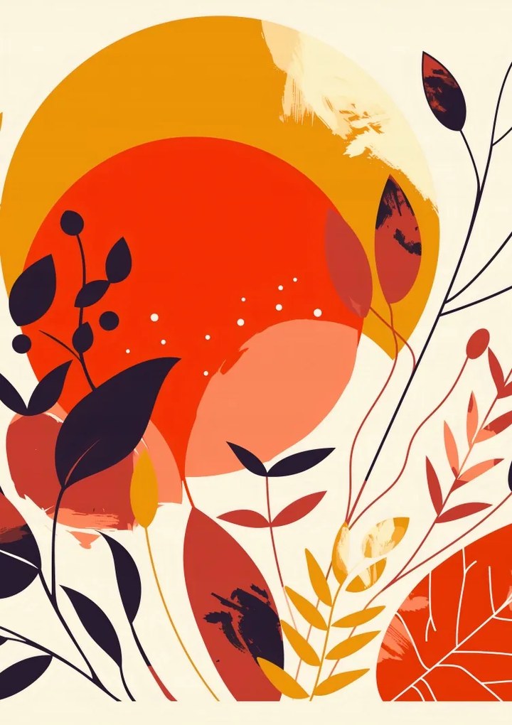 Poszter 59,4x84,1cm A természet élénk művészete