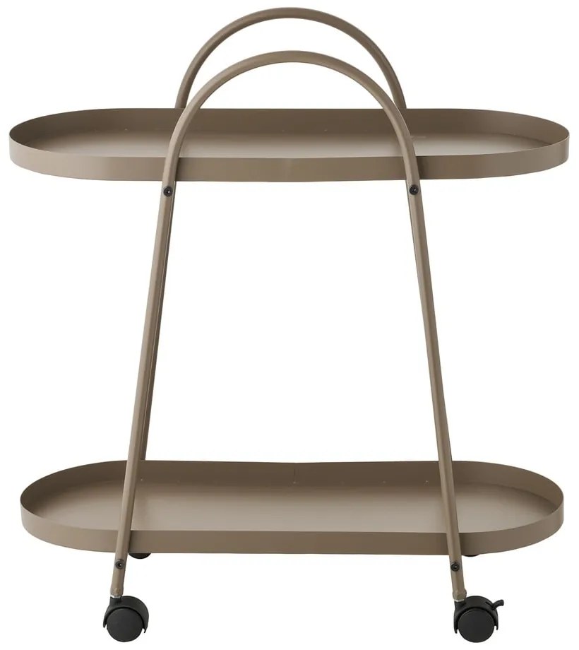 Fém gurulós zsúrkocsi 27,5x60 cm Empoli – House Nordic