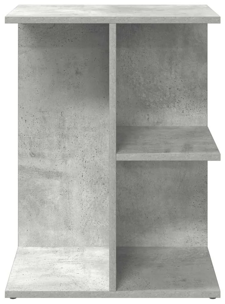 éjjeliszekrények 2 db beton szürke gépi forgácsolt fa
