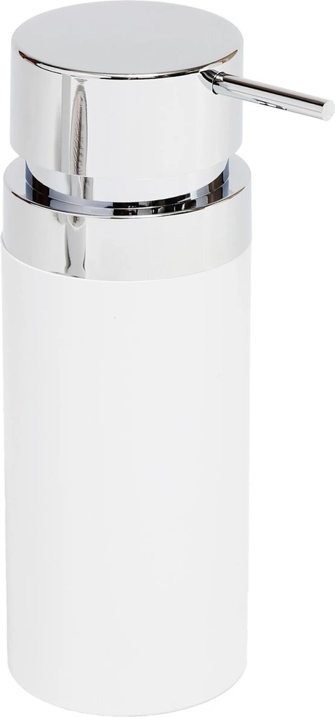 Fehér Folyékony Szappan Adagoló Ezüst Pumpa Robusztus Fürdőszoba Stílusos